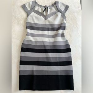 Guess Body-con Dress Gray